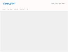 Tablet Screenshot of mobileupp.com